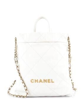 Chanel 22 Chain Backpack Quilted #248425C49B